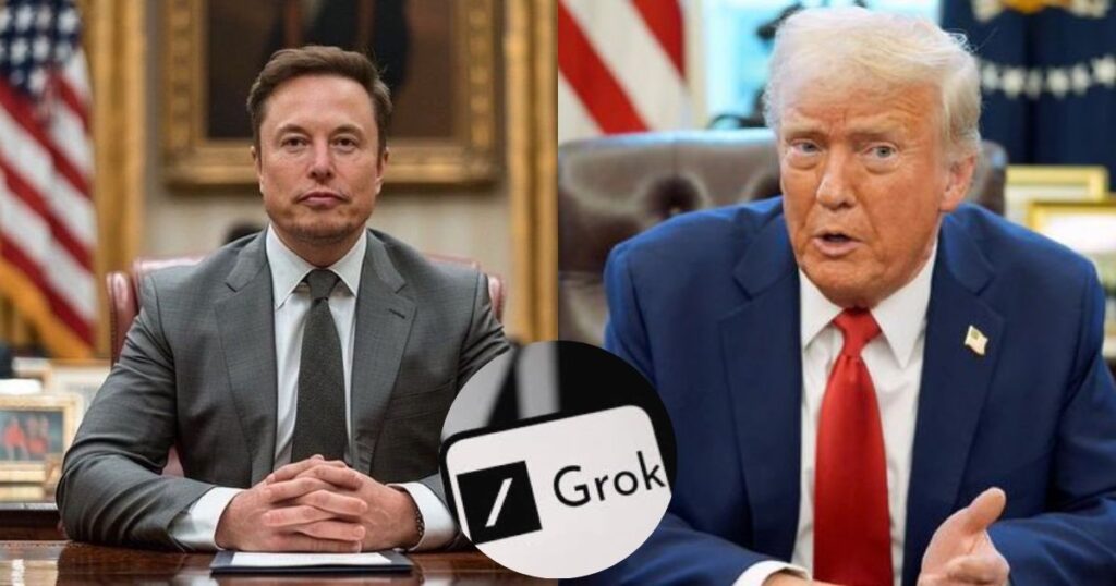 Elon Musk (Image Credits:@IvankaNews_|X)and President Donald Trump( Image Credits:@Maga_Trigger|X).
