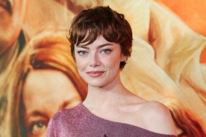 Emma Stone is unrecognizable in her look for the new movie.