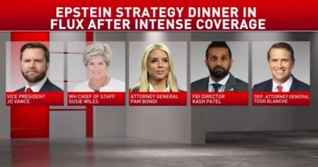 CNN Epstein dinner list