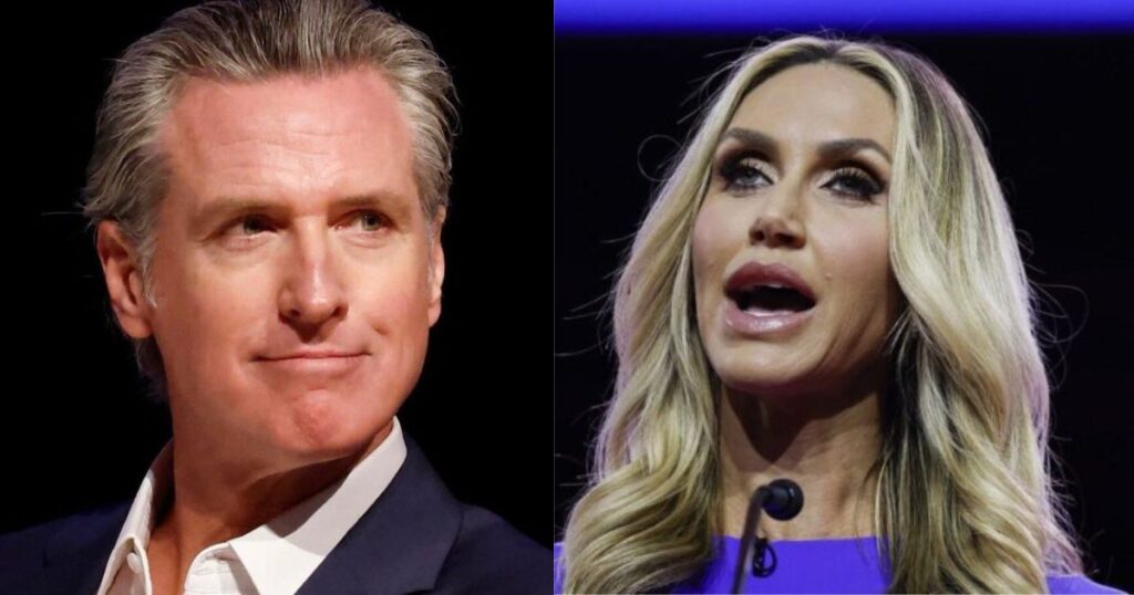 Gavin Newsom Trolls Lara Trump