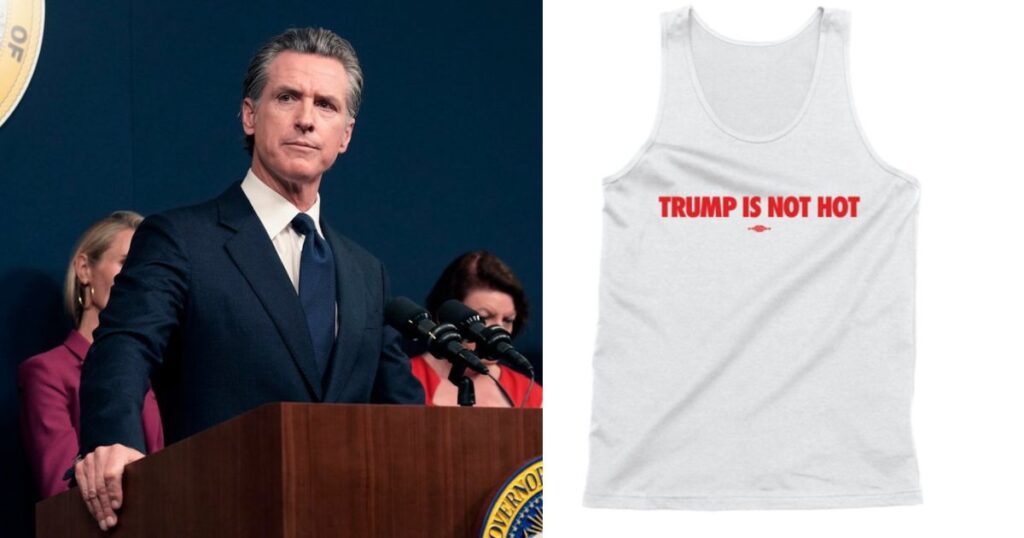 Gavin Newsom merch