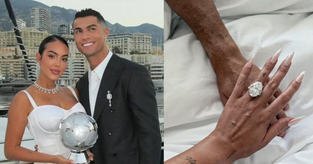 Georgina Rodriguez's engagement ring