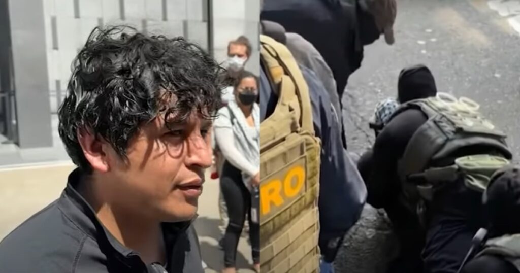 Ice arrest US citizen