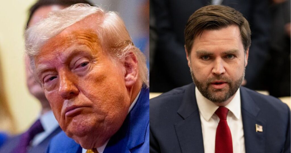 JD Vance is talking to Donald Trump's Ex