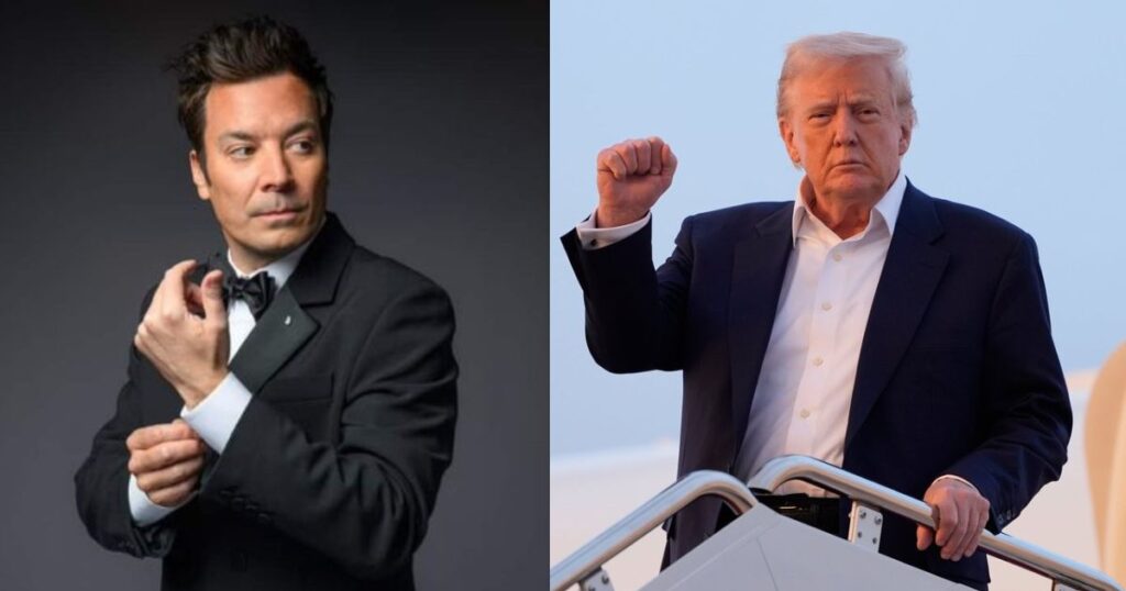 Jimmy Fallon Drops Filthy Trump Punchline About Putin Meeting