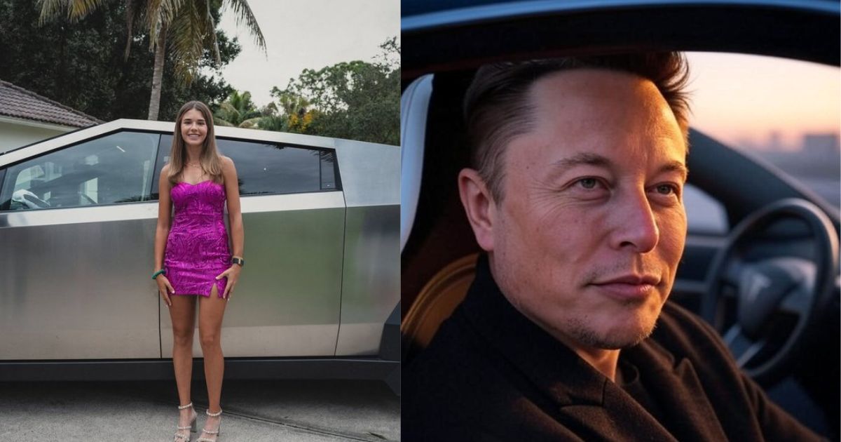 Kai Trump ditches Tesla