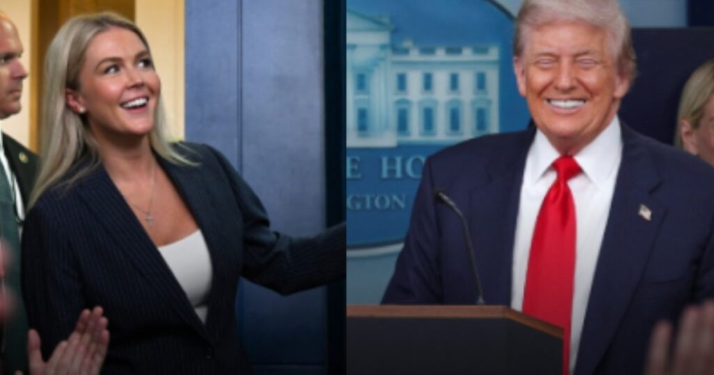 Karoline-Leavitt-and-Donald-Trump