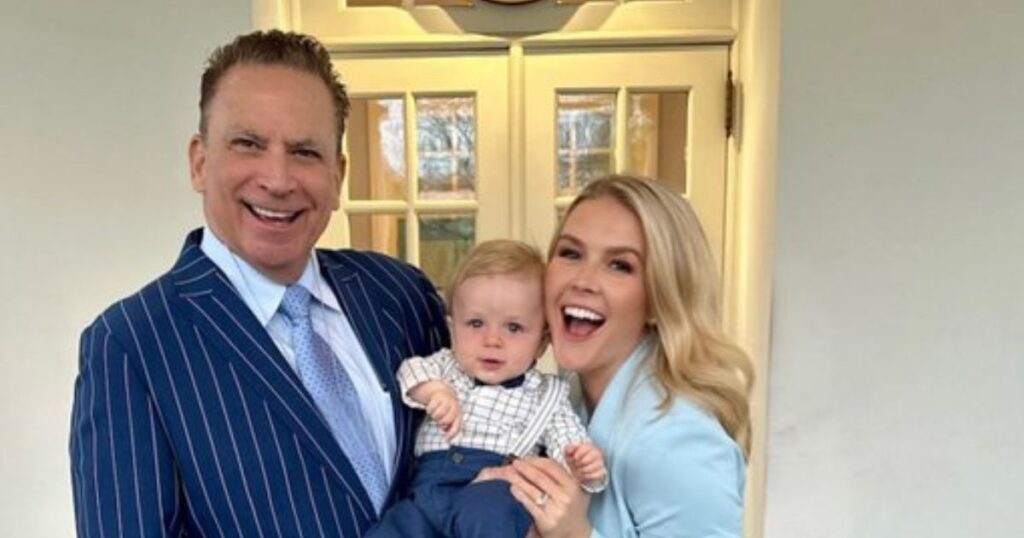 Nicholas Riccio met Bush before he met Karoline Leavitt.