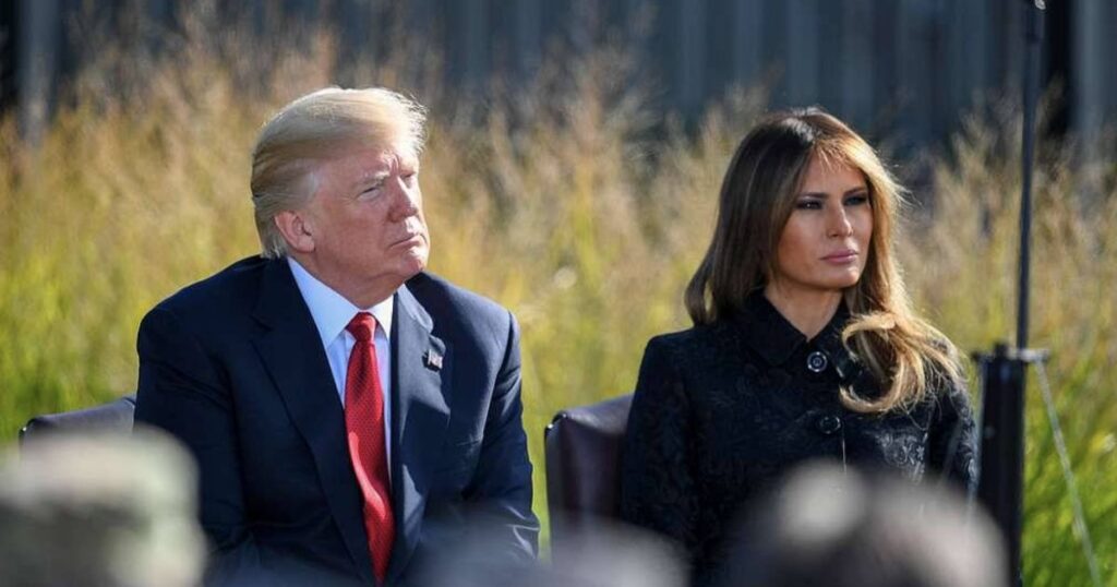 Melania is seen breaking ranks and taking bold actions.