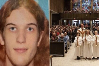 Minneapolis Catholic School Shooter Identified as Robin Westman, Neighbor James Loveridge Breaks Silence. ( left-@Pokemom2R|X) and right (@KathCathTLM|X).