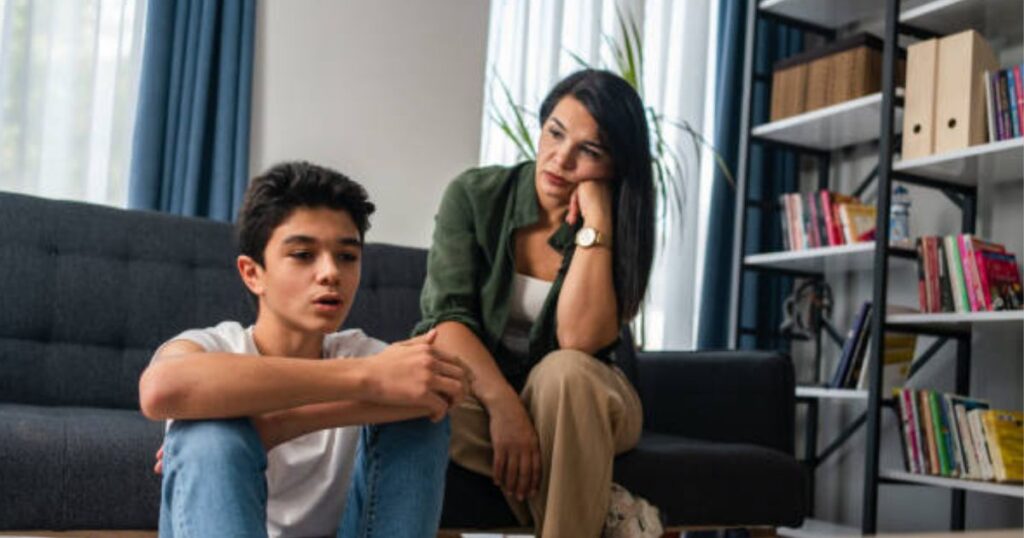 Mother does not tolerate disrespect