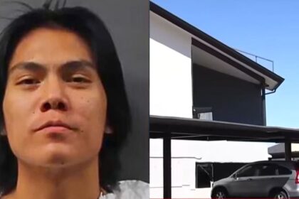 Mugshot of Jonathan Enriquez, charged with murder in the death of his newborn daughter in Mesa, Arizona.