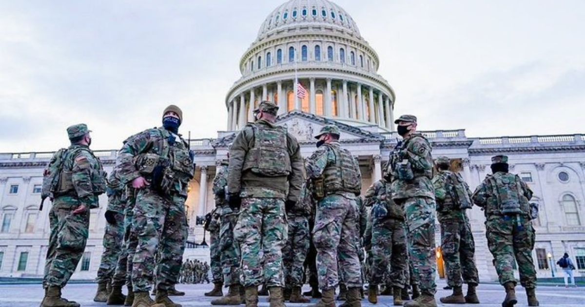 National Guard Troops joining 800 troops that are already deployed in DC.