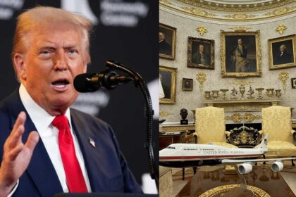 Netizens criticise Donald Trump's Oval office makeover