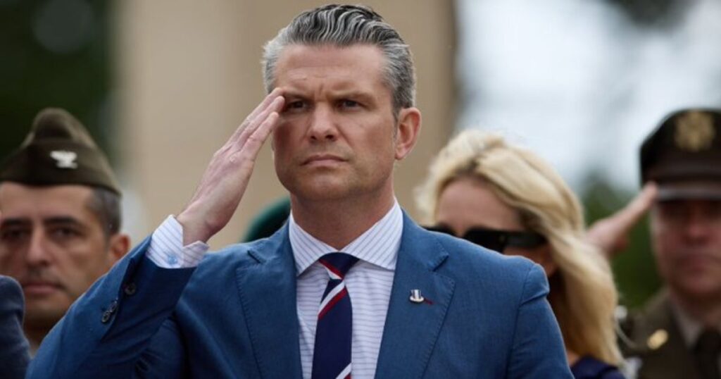 Defense Secretary Pete Hegseth