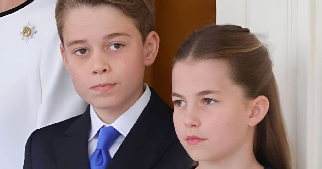 Prince George and Princess Charlotte