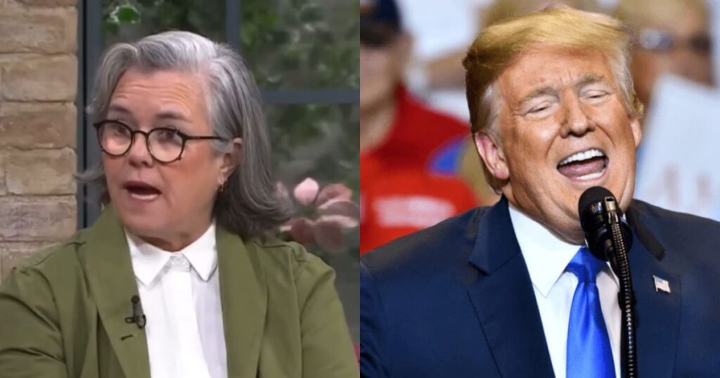 Rosie O'Donnell has made her dislike for Trump evident