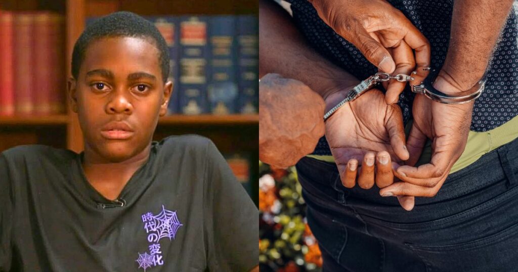 12-year-old Tashawn Bernard was wrongly arrested by the Lansing Police Department two years ago