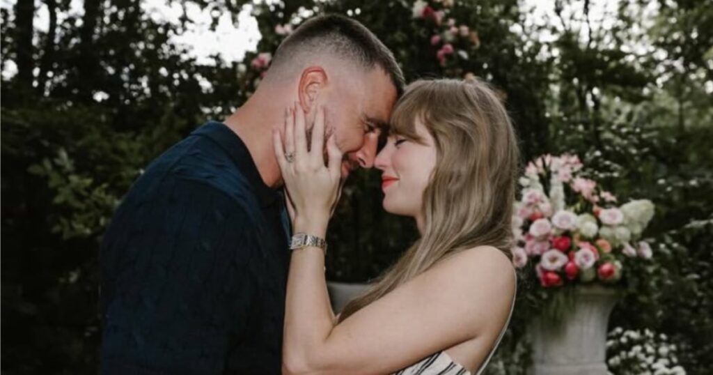 Taylor Swift and Travis Kelce