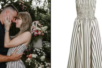 Taylor swift engagement dress