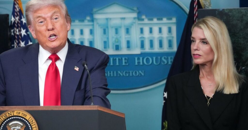 Pam Bondi looked tired in a recent press conference