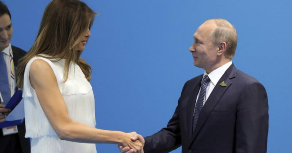 Melania's AI-written 'peace letter' to Putin Questions Internet