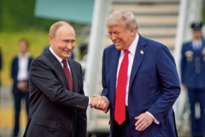 Donald Trump and Vladimir Putin