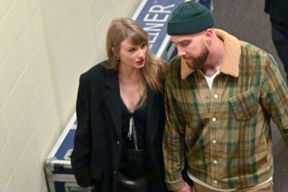 Taylor Swift and Travis Kelce