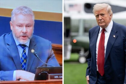 Rep. Warren Davidson faced a heated Ohio town hall as constituents booed Trump-backed policies.