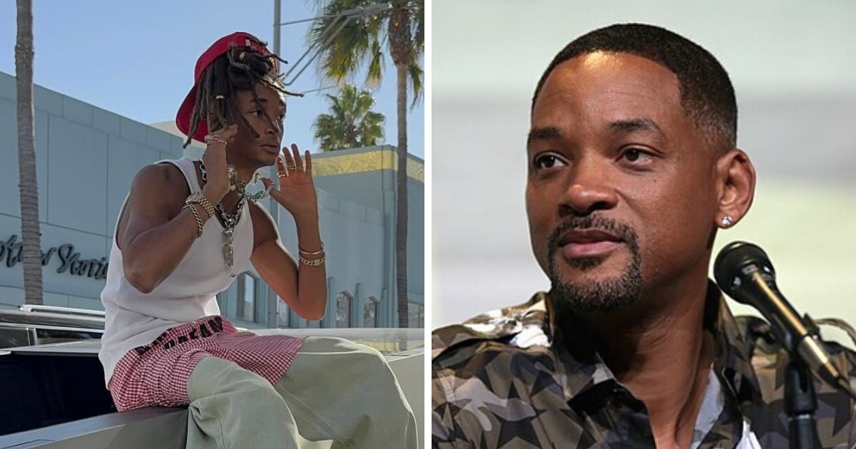 Jaden Smith and Will Smith