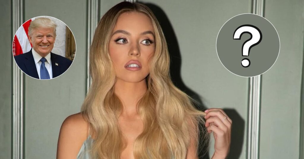 Donald Trump and Sydney Sweeney