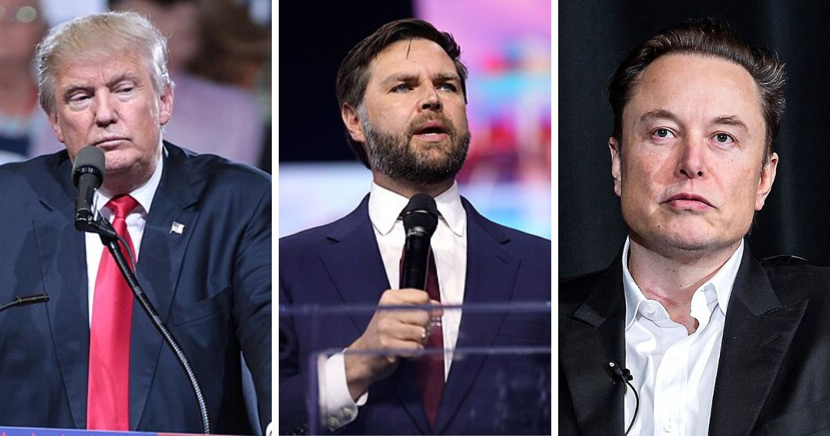 Donald Trump, JD Vance and Elon Musk
