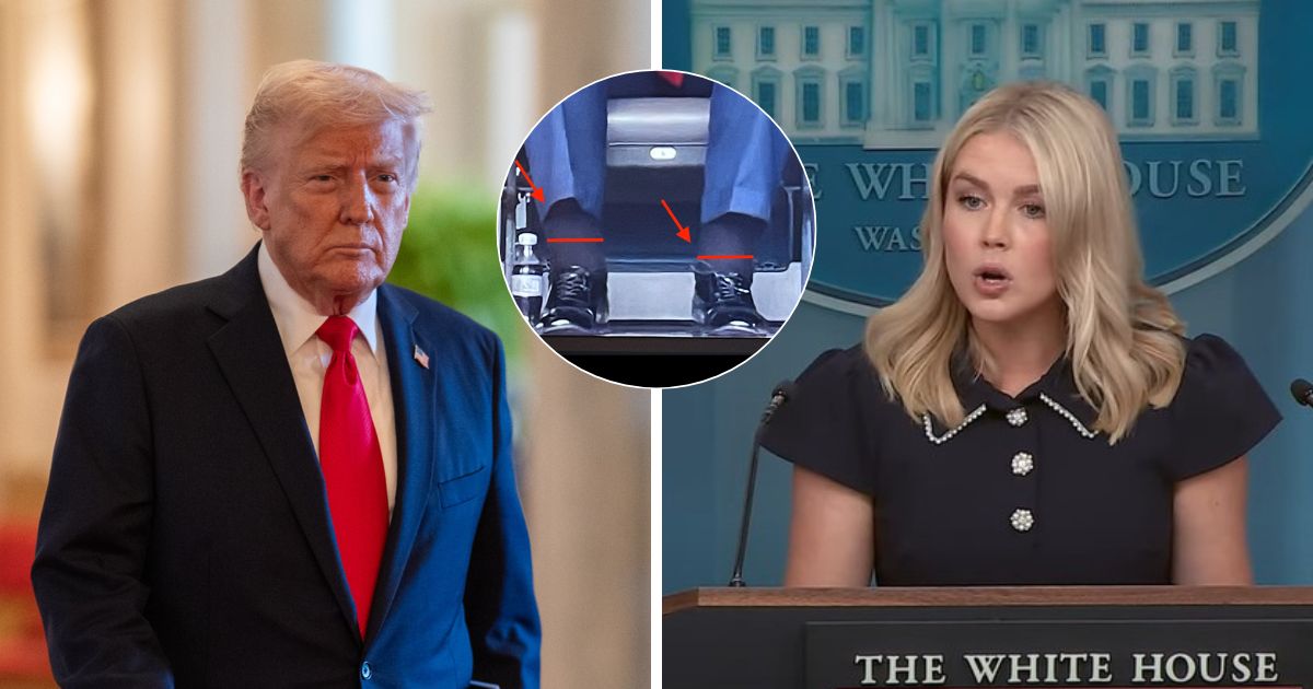 Donald Trump and Karoline Leavitt