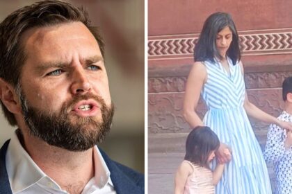 JD Vance took his family on an English summer vacation in August