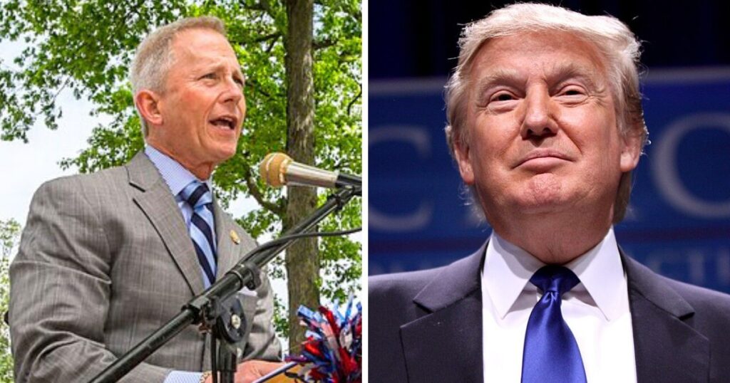 Jeff Van Drew and Donald Trump