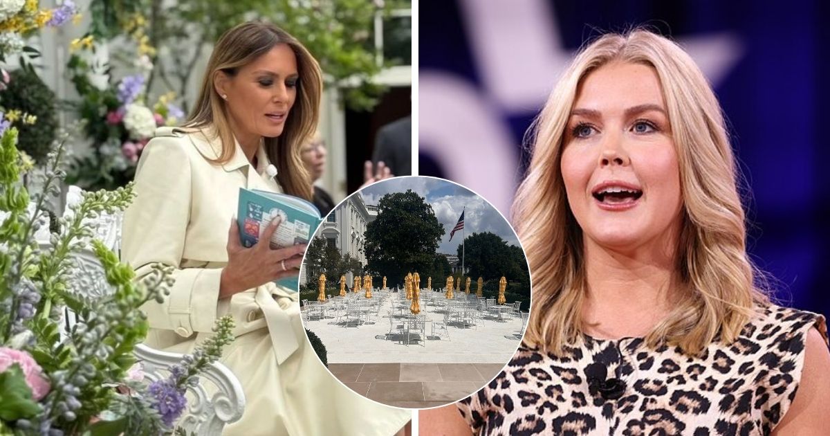 Karoline Leavitt shares Melania Trump's reaction to Rose Garden renovations