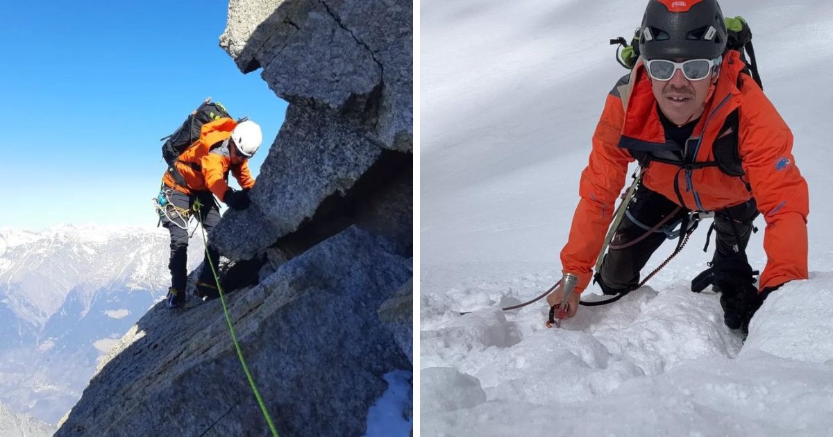 Luca Sinigaglia died while trying to help injured and stranded fellow climber