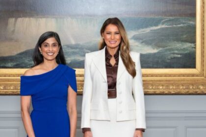 Usha Vance and Melania Trump ( Image Credits: @MELANIAJTRUMP|X).