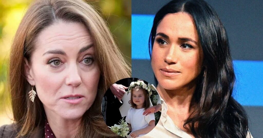 Kate Middleton and Meghan Markle