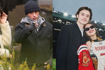 American actress Zendaya and Tom Holland (R) – via @anyaltman | X, and Olivia Rodrigo with Louis Partridge (L) – via @statsoir | X