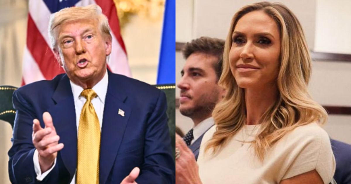 Donald Trump awkwardly skips over daughter-in-law Lara in a Truth Social rant.