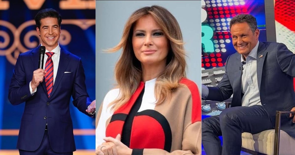 fox host and melania trump