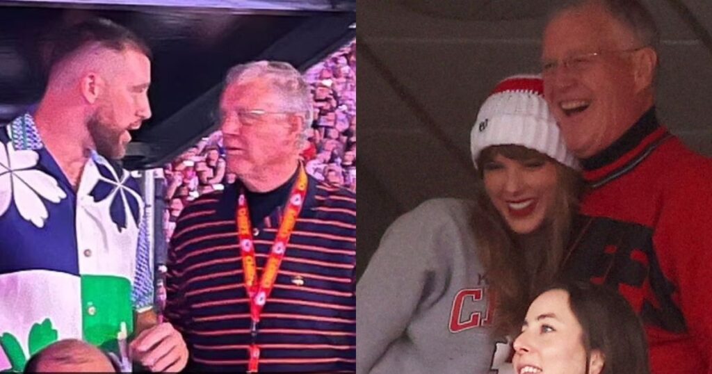 Scott Swift approves of Taylor swift and Travis Kelce