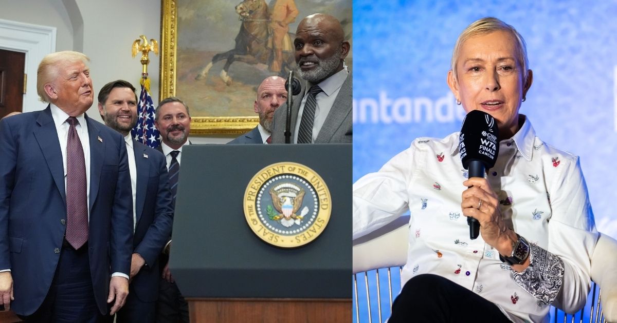 Navratilova bashes trump