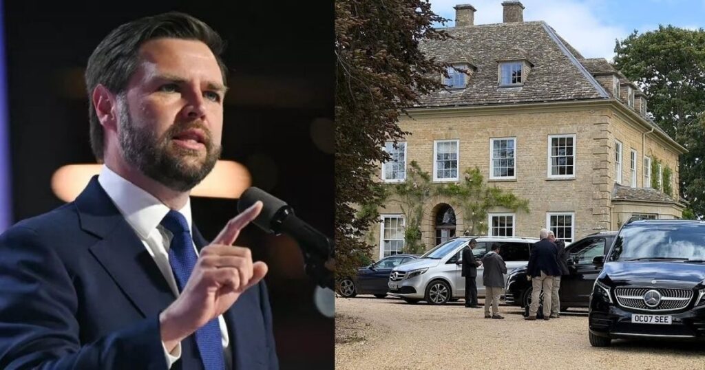 JD vance on vacation