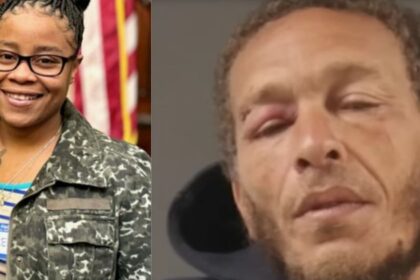 A man shot a woman with her gun