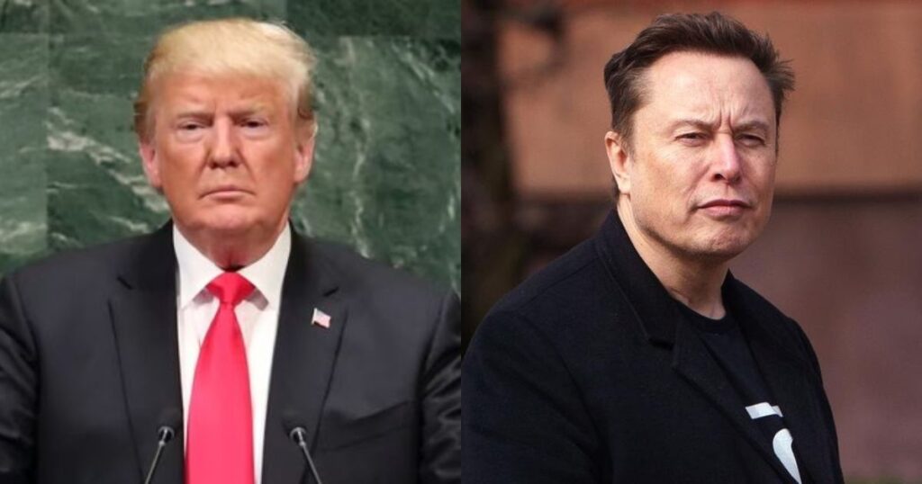 Donald Trump and Elon Musk