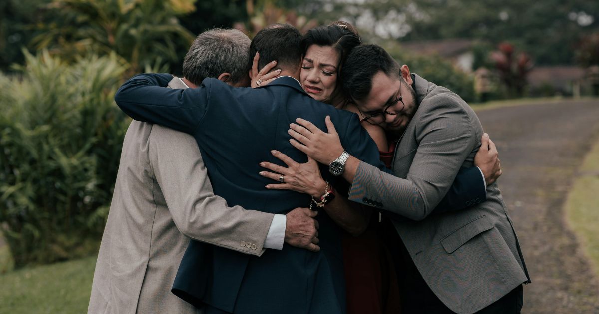 Baby ripped from train reunites with family