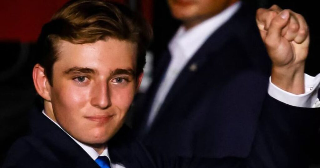 Barron Trump closed Trump Tower floor for a date