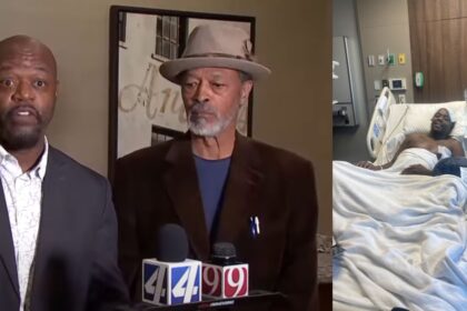 Attorney Billy Clark and his legal team are representing Demetrize Carter in Oklahoma. ( left- News 9 YouTube|YouTube) and (right- @ByAshleyMoss|X).